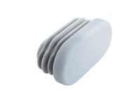 oval grau